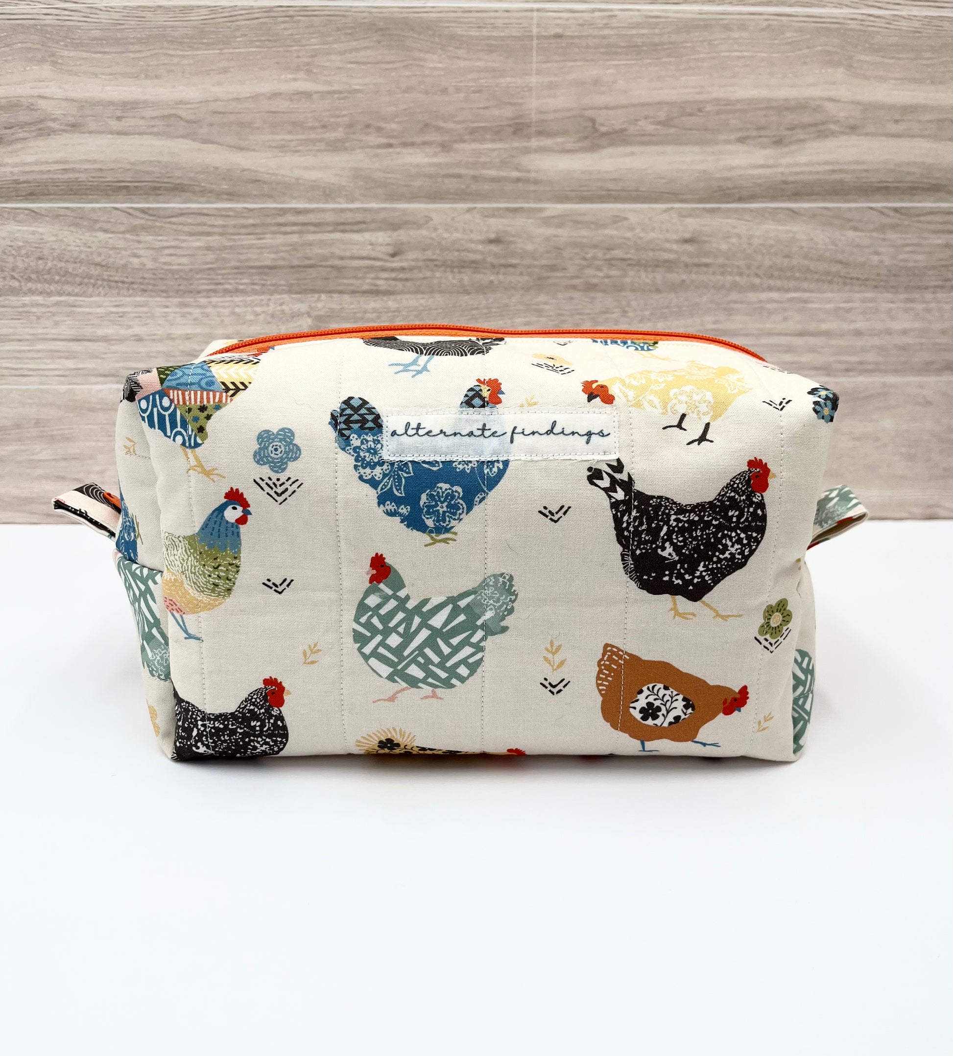 Just Chicken Around Makeup Bag